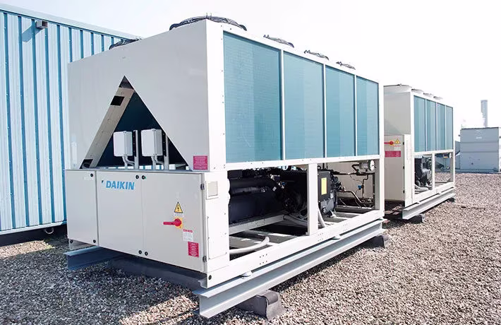 Industrial Chiller Units - Commercial cooling systems Dubai UAE